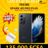 TECNO SPARK 40 Pro+ – Puissance & Élégance+225 07.47.91.20.23
